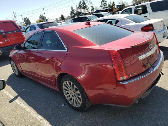 1G6DJ5E31C0139138 - 2012 CADILLAC CTS PERFORMANCE COLLECTION RED photo 2