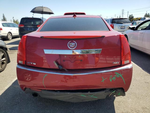 1G6DJ5E31C0139138 - 2012 CADILLAC CTS PERFORMANCE COLLECTION RED photo 6