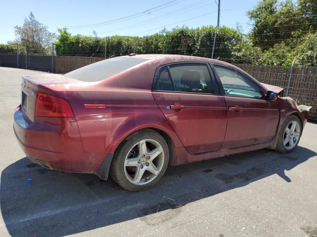 19UUA66226A074535 - 2006 ACURA 3.2TL BURGUNDY photo 3