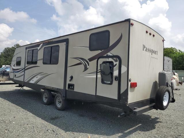 4YDT2922XGT416122 - 2016 KEYSTONE PASSPORT TAN photo 3