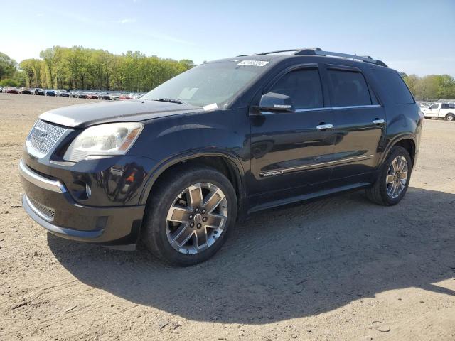 1GKKRTED3CJ253540 - 2012 GMC ACADIA DENALI BLACK photo 1