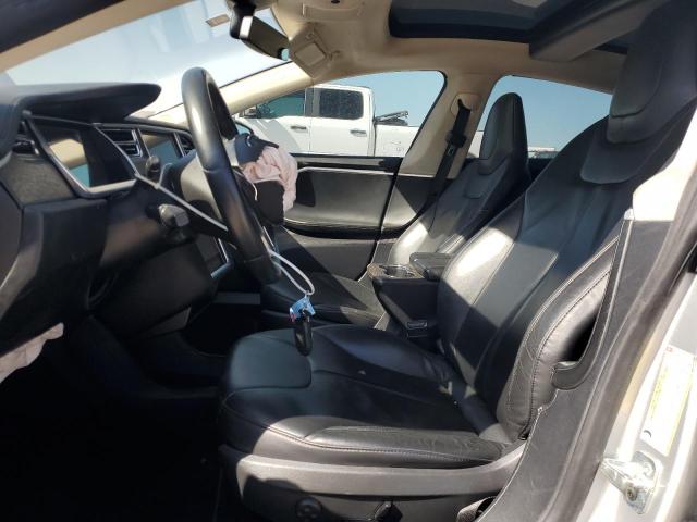 5YJSA1CG3DFP08951 - 2013 TESLA MODEL S SILVER photo 7