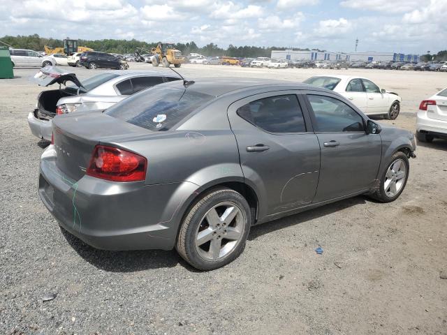 1B3BD2FG4BN578719 - 2011 DODGE AVENGER LUX GRAY photo 3