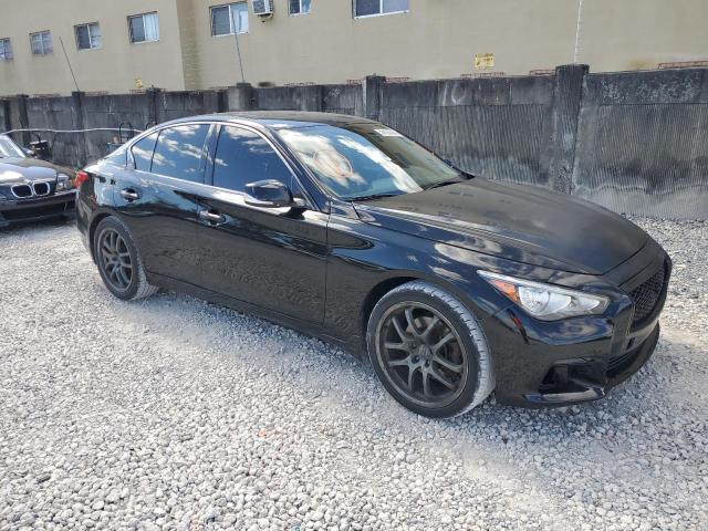 JN1BV7AR3EM707564 - 2014 INFINITI Q50 BASE BLACK photo 4