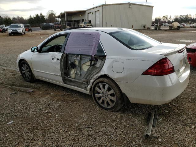 1HGCM66587A073033 - 2007 HONDA ACCORD EX WHITE photo 3