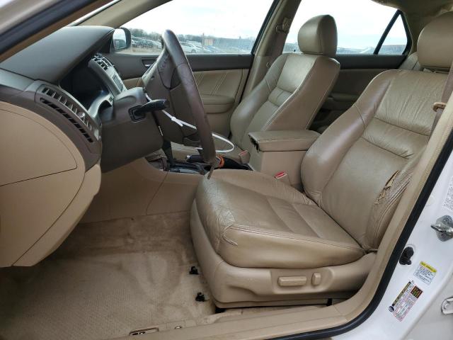 1HGCM66587A073033 - 2007 HONDA ACCORD EX WHITE photo 7