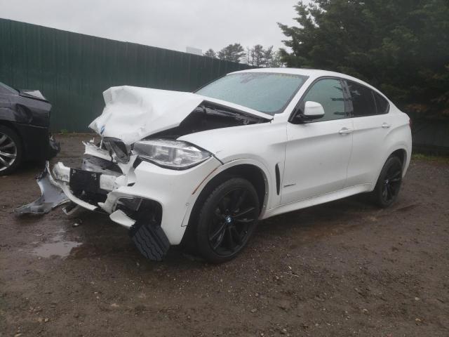 5UXKU2C51J0X48370 - 2018 BMW X6 XDRIVE35I WHITE photo 1