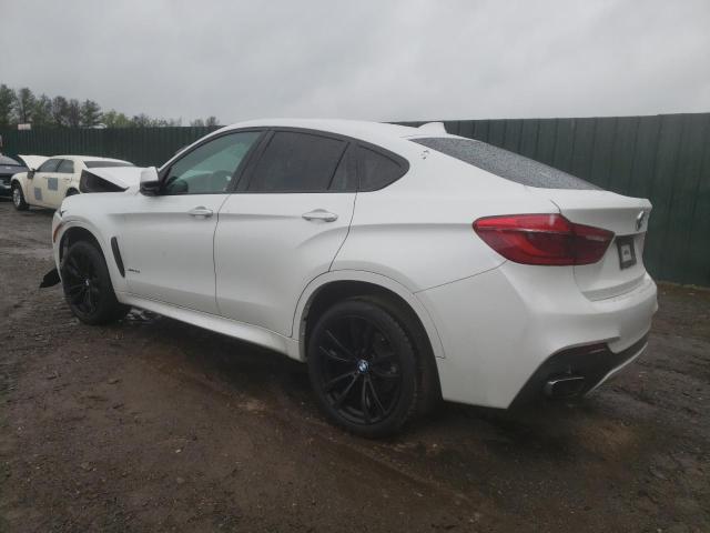 5UXKU2C51J0X48370 - 2018 BMW X6 XDRIVE35I WHITE photo 2