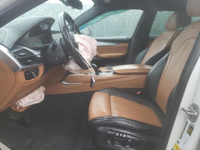 5UXKU2C51J0X48370 - 2018 BMW X6 XDRIVE35I WHITE photo 7
