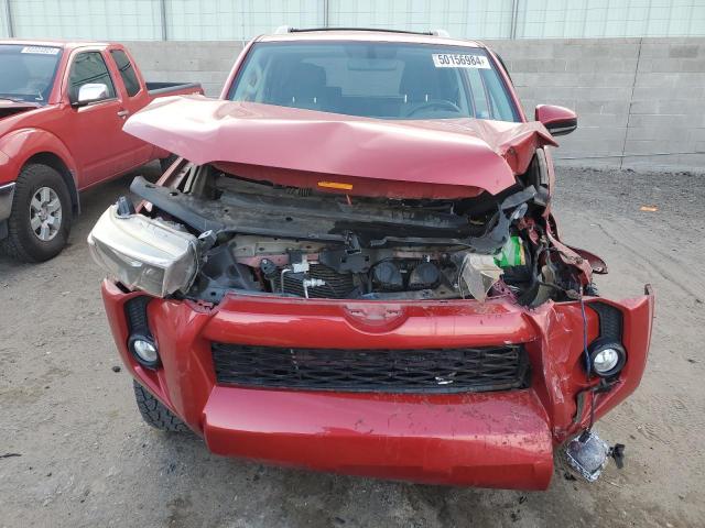 JTEBU5JR3G5371444 - 2016 TOYOTA 4RUNNER SR5/SR5 PREMIUM 红色 照片 5
