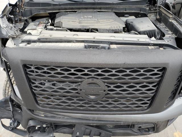 1N6AA1E5XKN510757 - 2019 NISSAN TITAN SV GRAY photo 11