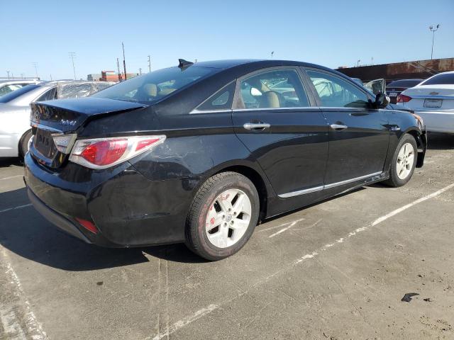 KMHEC4A41CA055640 - 2012 HYUNDAI SONATA HYBRID BLACK photo 3