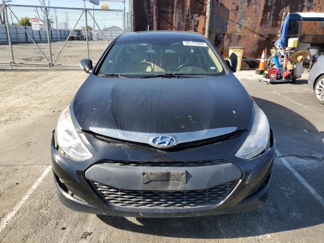 KMHEC4A41CA055640 - 2012 HYUNDAI SONATA HYBRID BLACK photo 5