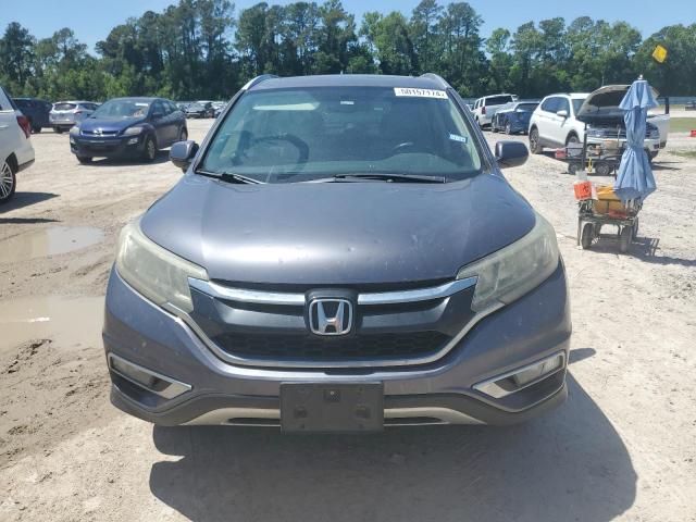 2HKRM3H70GH505774 - 2016 HONDA CR-V EXL GRAY photo 5