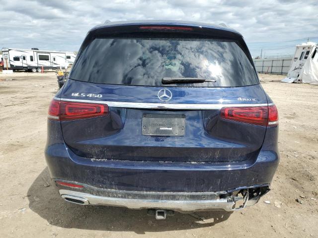 4JGFF5KE2NA805414 - 2022 MERCEDES-BENZ GLS 450 4MATIC BLUE photo 6