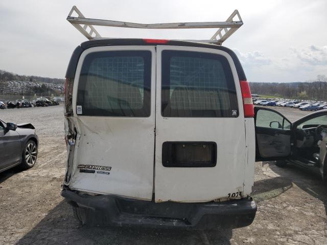 1GCWGGFA2E1166164 - 2014 CHEVROLET EXPRESS G2 WHITE photo 6