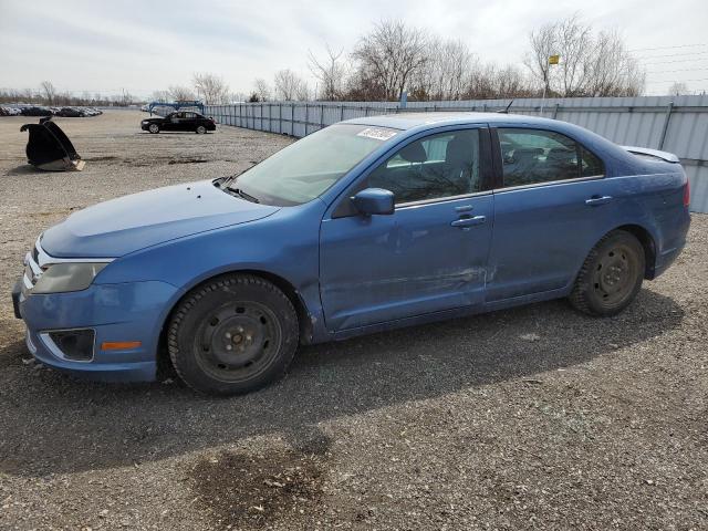 3FAHP0JG5AR183347 - 2010 FORD FUSION SEL BLUE photo 1