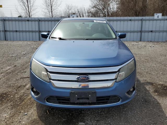 3FAHP0JG5AR183347 - 2010 FORD FUSION SEL BLUE photo 5