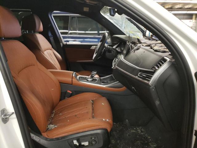 5UXCX6C05N9K31050 - 2022 BMW X7 M50I WHITE photo 5