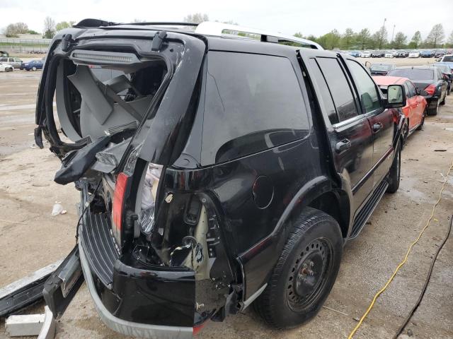 5LMEU68H94ZJ51792 - 2004 LINCOLN AVIATOR შავი ფოტო 3