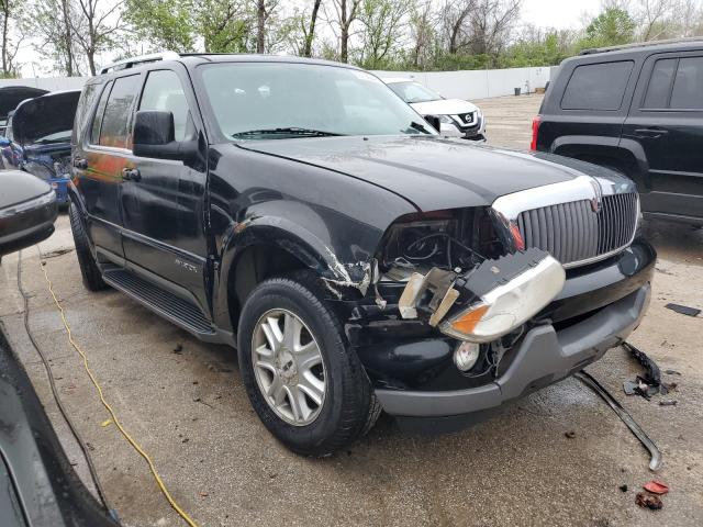 5LMEU68H94ZJ51792 - 2004 LINCOLN AVIATOR შავი ფოტო 4