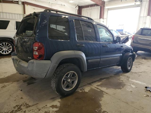 1J4GL48K75W571888 - 2005 JEEP LIBERTY SPORT BLUE photo 3