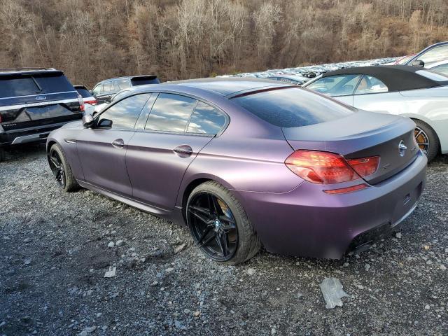 WBA6D6C59GG387896 - 2016 BMW 650 XI GRAN COUPE PURPLE photo 2