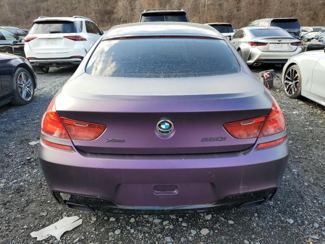 WBA6D6C59GG387896 - 2016 BMW 650 XI GRAN COUPE PURPLE photo 6