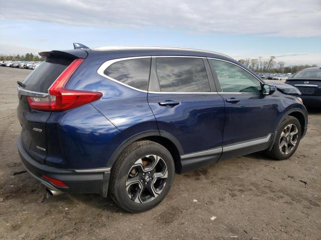 7FARW2H97JE051524 - 2018 HONDA CR-V TOURING BLUE photo 3