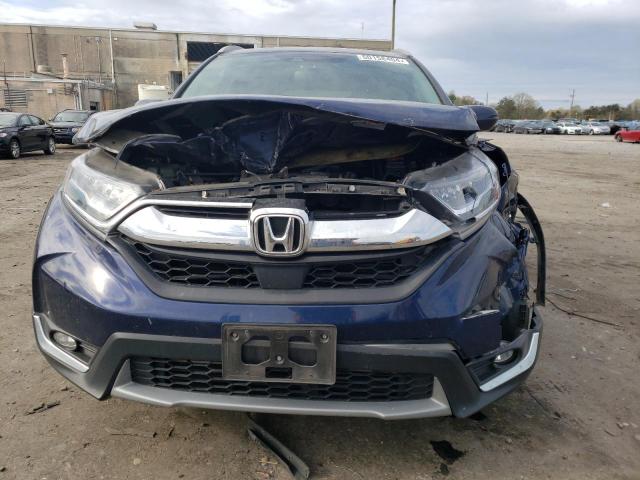 7FARW2H97JE051524 - 2018 HONDA CR-V TOURING BLUE photo 5