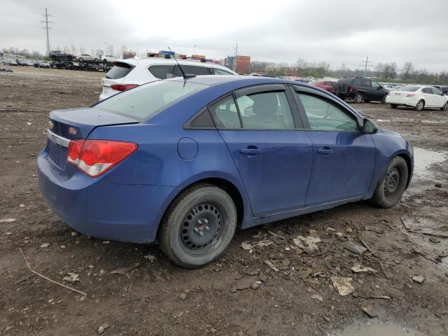 1G1PA5SG6D7289331 - 2013 CHEVROLET CRUZE LS BLUE photo 3