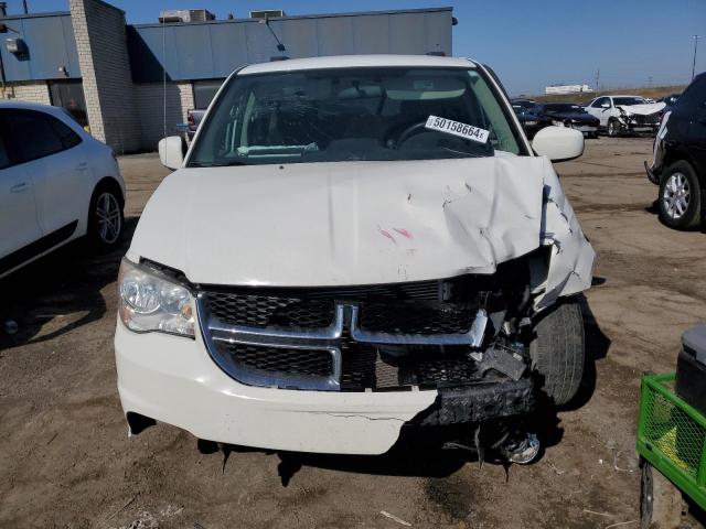 2C4RDGCG5CR211783 - 2012 DODGE GRAND CARA SXT WHITE photo 5