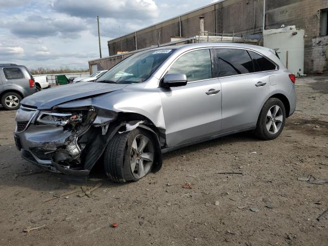 5FRYD4H22GB032219 - 2016 ACURA MDX SILVER photo 1