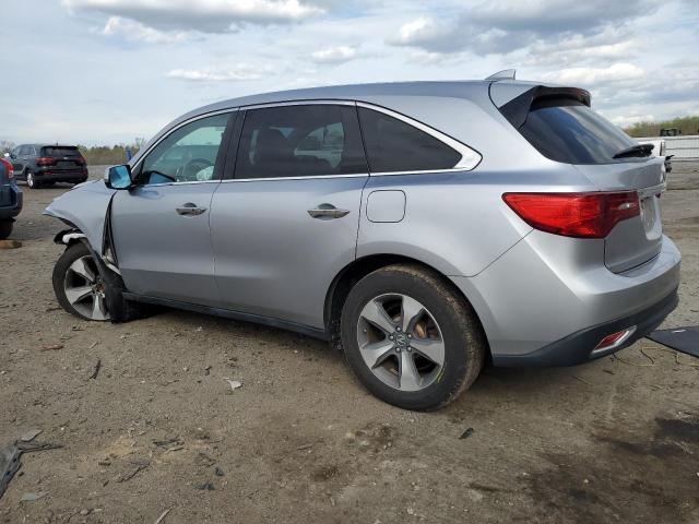 5FRYD4H22GB032219 - 2016 ACURA MDX SILVER photo 2