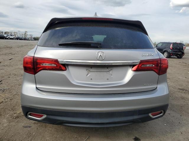 5FRYD4H22GB032219 - 2016 ACURA MDX SILVER photo 6