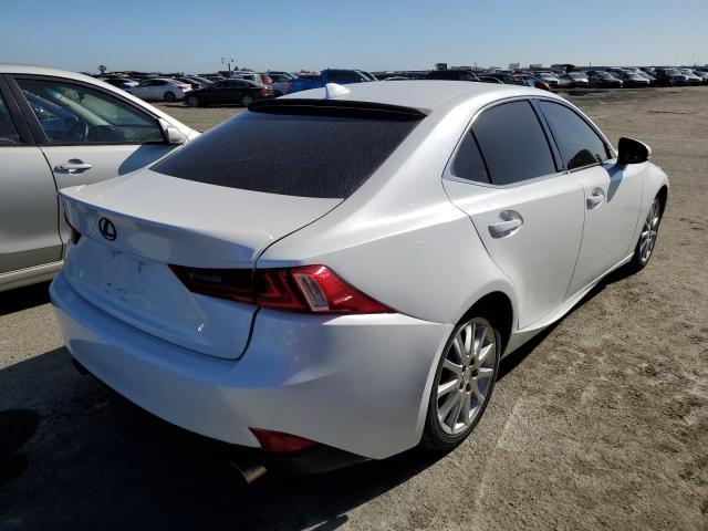 JTHBF1D24F5075156 - 2015 LEXUS IS 250 WHITE photo 3