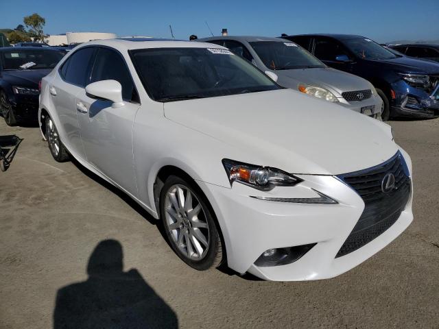 JTHBF1D24F5075156 - 2015 LEXUS IS 250 WHITE photo 4