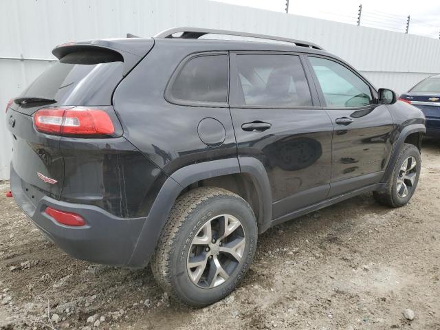 1C4PJMBS5GW377500 - 2016 JEEP CHEROKEE TRAILHAWK BLACK photo 3