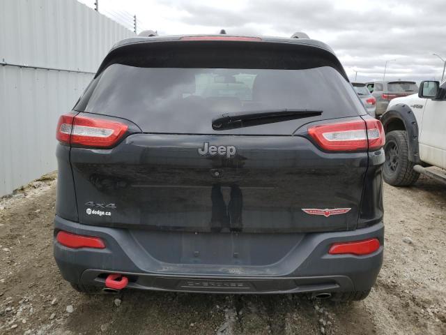 1C4PJMBS5GW377500 - 2016 JEEP CHEROKEE TRAILHAWK BLACK photo 6