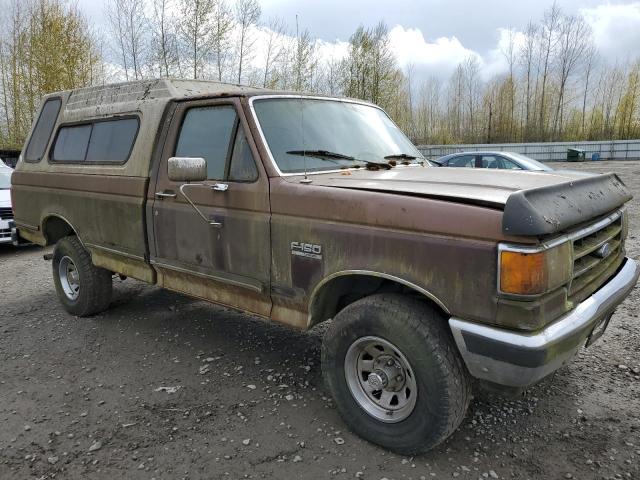 1FTEF14N7LPA60854 - 1990 FORD F150 BROWN photo 4