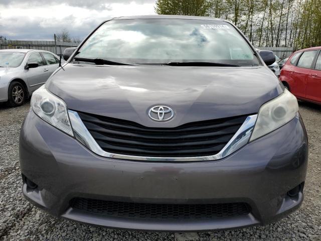 5TDJK3DC0BS002030 - 2011 TOYOTA SIENNA LE CHARCOAL photo 5