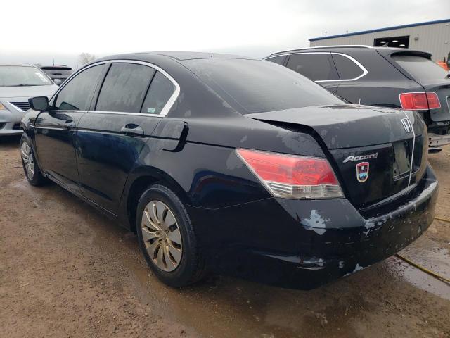 1HGCP26368A164866 - 2008 HONDA ACCORD LX BLACK photo 2