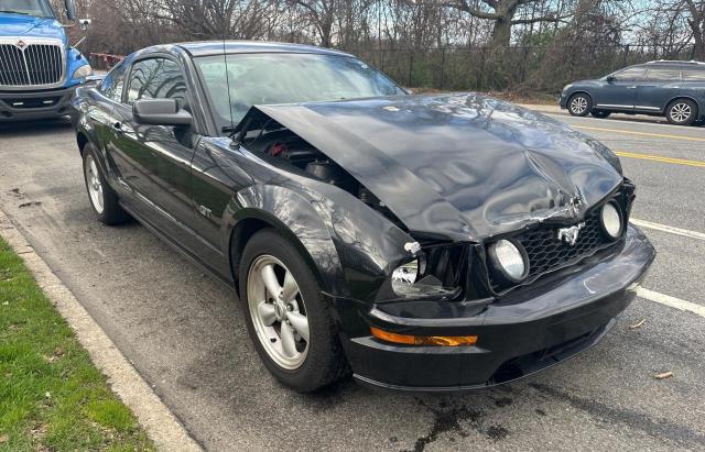 1ZVHT82H775270932 - 2007 FORD MUSTANG GT BLACK photo 1