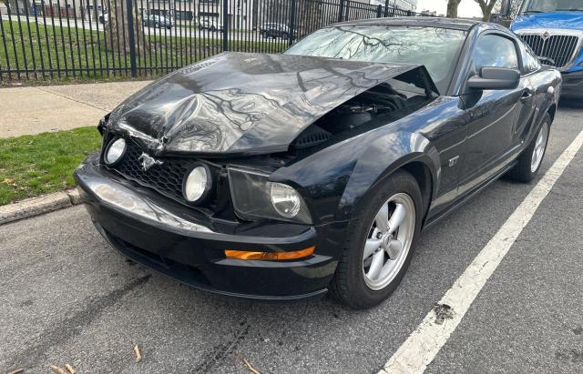 1ZVHT82H775270932 - 2007 FORD MUSTANG GT BLACK photo 2