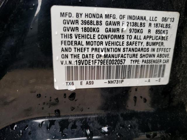 19VDE1F79EE002057 - 2014 ACURA ILX 20 TECH BLACK photo 12