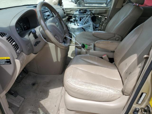 KNDMB233666054180 - 2006 KIA SEDONA EX BEIGE photo 7