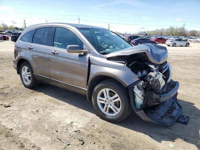 5J6RE4H70BL067386 - 2011 HONDA CR-V EXL GRAY photo 4