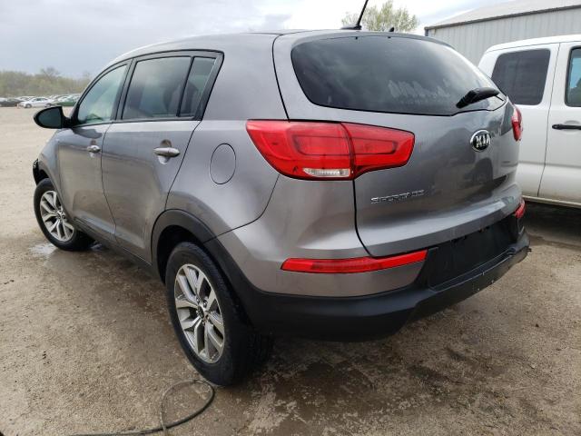 KNDPBCAC5G7878978 - 2016 KIA SPORTAGE LX GRAY photo 2