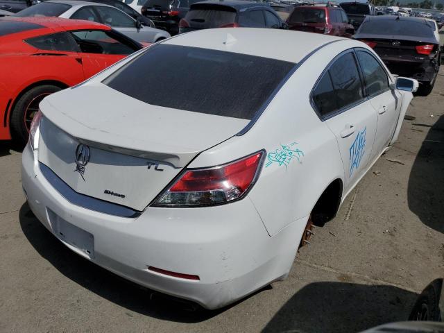 19UUA9F50EA001352 - 2014 ACURA TL TECH WHITE photo 3