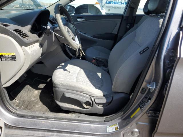 KMHCU4AE9DU478902 - 2013 HYUNDAI ACCENT GLS GRAY photo 7